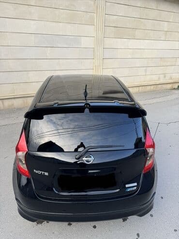 Скупка авто: Nissan Note hatchback - Korpus: qara rəng, 5 qapı, arxa spoyler - — 5