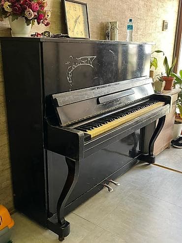 gitara akustik: Upright piano – “Ромен и Дон” (Romen i Don) markası, qara korpus — 1
