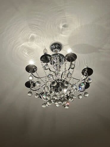 люстр бра светильников: Çılçıraq, 6 lampa, Metal — 2