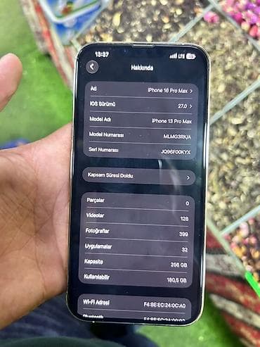 apple m1: 256 GB, Qızılı, Face ID — 7