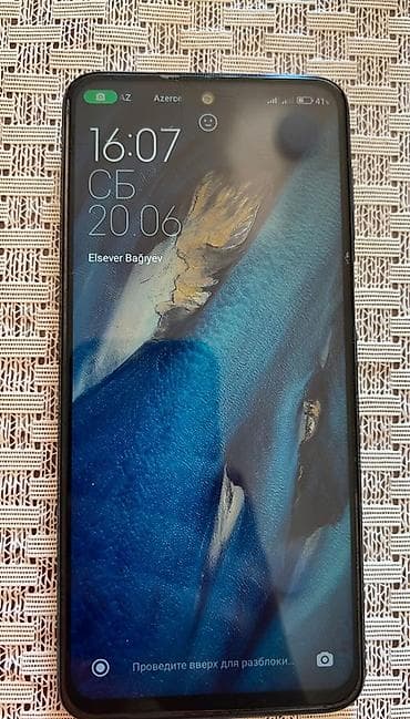 Redmi Note 9 Pro, 128 GB, rəng - Boz, Face ID