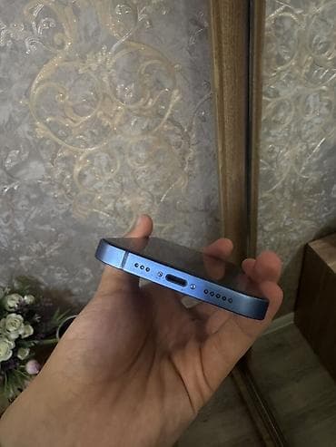 usb kabel iphone: IPhone 13, 128 GB, Mavi, Face ID, Simsiz şarj, Sənədlərlə — 5