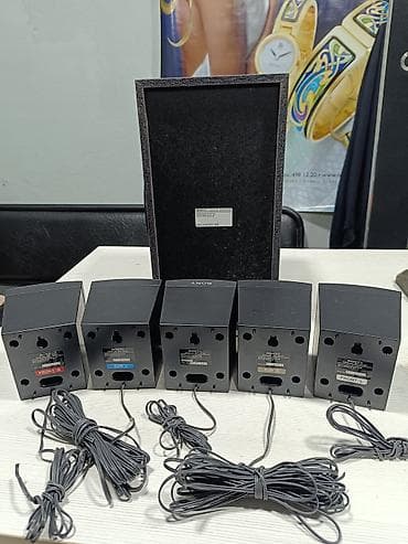 Микрофоны: Новый Sony Колонка, Тип - Для домашнего кинотеатра, цвет - Черный — 2