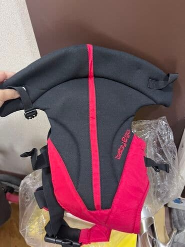 Qoruyucu plyonka və şüşələr: Məhsul: baby2go uşaq daşıyıcısı - Rəng: qara/qırmızı - Gövdə — 2