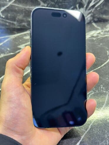 supergun tarifi nar: IPhone 14 Pro, 128 GB, Black Titanium, Face ID — 6