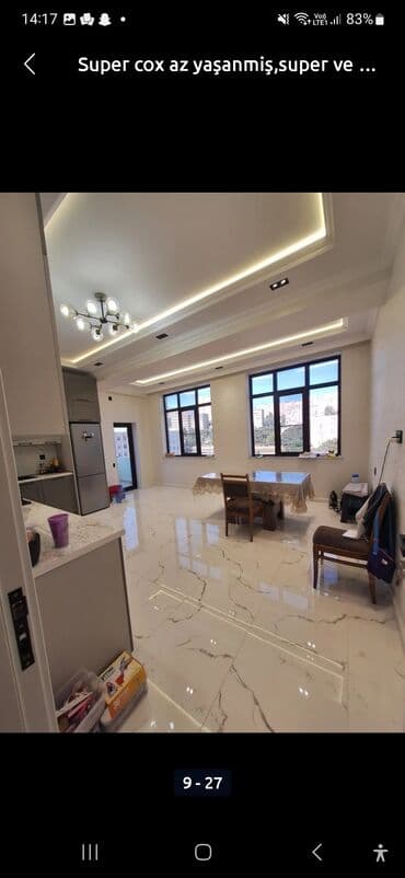 7 ci mikrorayon köhnə tikili: Əhmədli, 3 otaqlı, Yeni tikili, m. Həzi Aslanov, 143 kv. m — 6