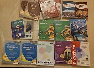2-ci qrup hazırlığı üçün lazım olacaq bütün kitablardı, çoxu yaxşı