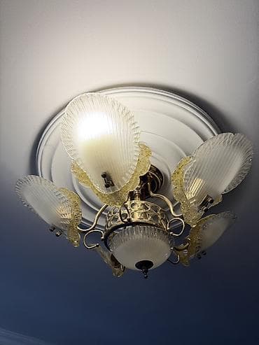 Çılçıraq, 5 lampa, Metal