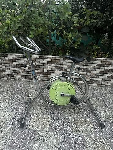 İdman və hobbi: Stasionar velosiped – mexaniki, evdə kardio məşqlər üçün - Korpus — 8