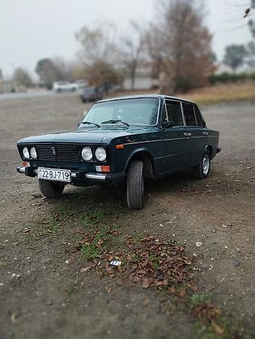 запчасти авто: Vaz 2106 sedan – tünd yaşıl rəng, klassik “kvadrat” kuzov dizaynı. - — 3