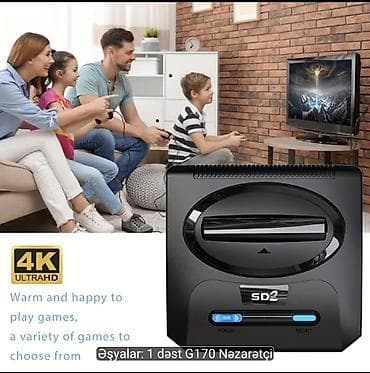 mini android tv box: Retro Super Drive 2 mini – 16-bit HD Video Entertainment System — 5