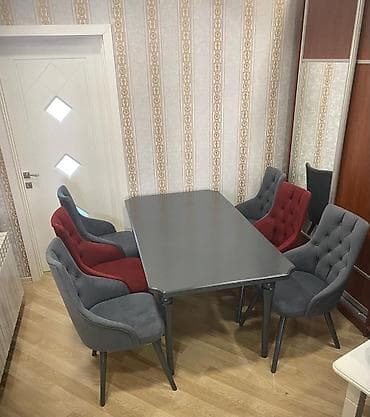genc mebel destleri: Masa və 6 oturacaq 450 Azn Masa açılır. Təcili cixmalidir.Ünvan — 2