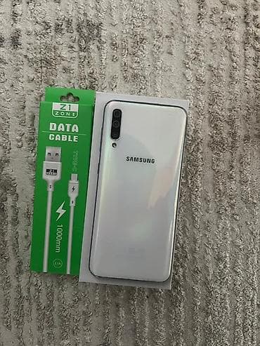 Video oyunlar və konsollar: Samsung Galaxy A50, 64 GB, rəng - Ağ, Barmaq izi, Face ID — 2