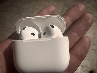 Qulaqcıqlar: İşlənmiş Simsiz (Bluetooth) Qulaqcıqlar, Apple, rəng - Ağ — 3