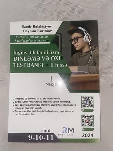Məhsul: İngilis dili fənni üzrə “Dinləmə və Oxu Test Bankı – II