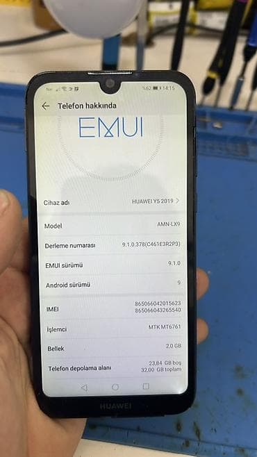 xiaomi mi mix 2s: Huawei Y5, 32 GB, rəng - Qara, İki sim kartlı — 3