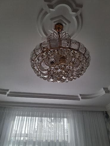 Люстра, 10 и более ламп, Хрусталь — 4