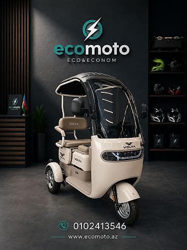 moped: MODEL Volta Vm2 ⚡ ELEKTRİK XÜSUSİYYƏTLƏR Motor gücü: 1000 W Batareya — 1