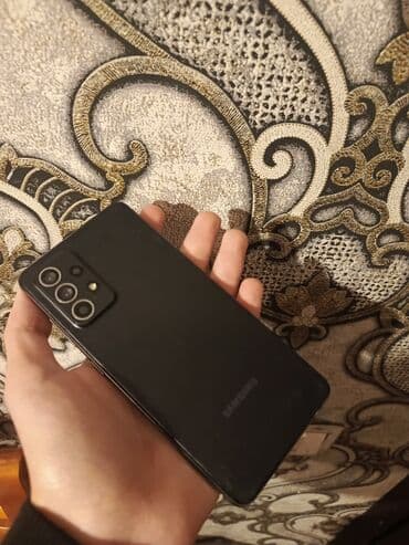 Samsung Galaxy A52, 256 GB, rəng - Qara, İki sim kartlı