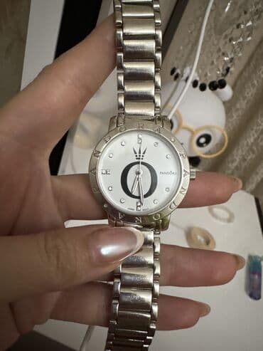 qol korseti: Qol saatı, Pandora, rəng - Gümüşü — 2