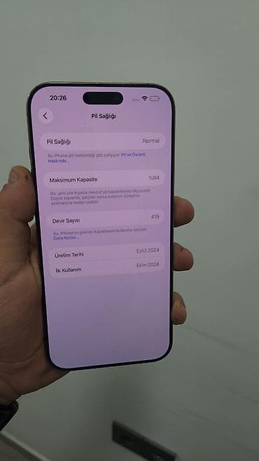 iphone 1: IPhone 16 Pro Max, 256 GB, Qızılı, Face ID — 8