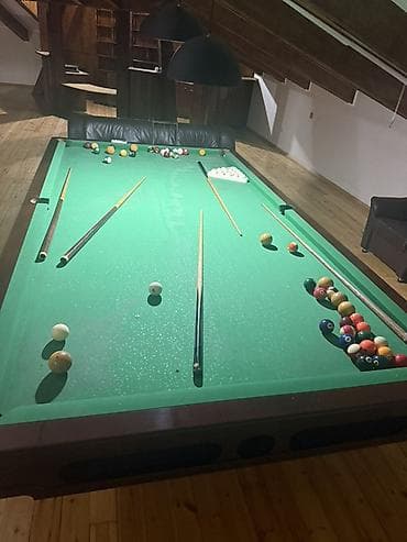 Спортивные игры: Bilyard masası və aksesuarları Təcili satıldığı üçün dəyərindən çox — 3