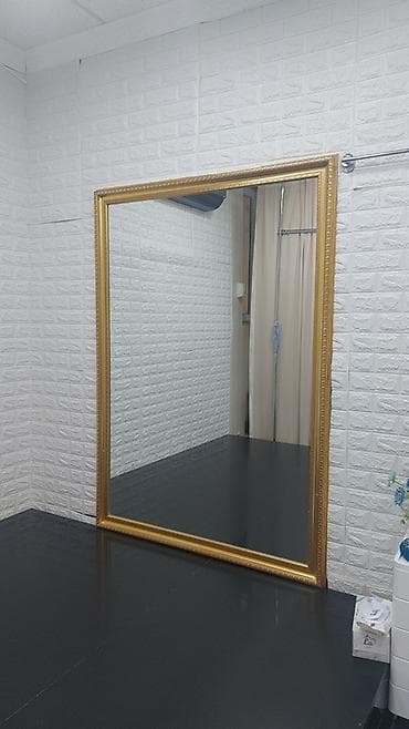 guzgu: Güzgü Döşəmə üstü, Düzbucaqlı, Dekorativ, Çərçivə ilə — 1