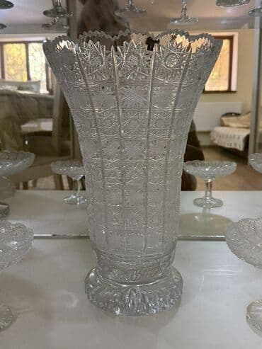 vaz şəkilləri: Bir vaza, Xrustal — 4