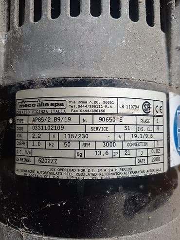 Aksa Jeneratör AB 22 M – benzinli portativ generator Texniki