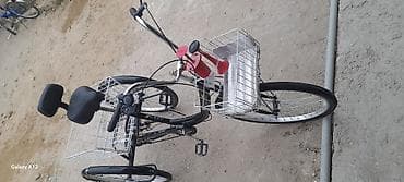 Uşaq velosipedləri: Salam 3 təkərli yük velosipedi tam idieal vəzyətdədir 2ay olar alınım — 6