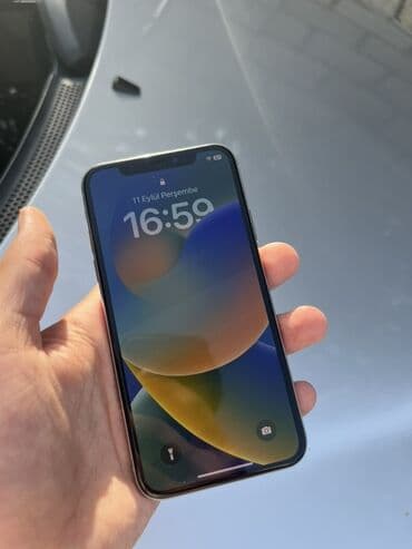 телефон fly fs504 cirrus 2: IPhone X, Серебристый, Face ID — 1