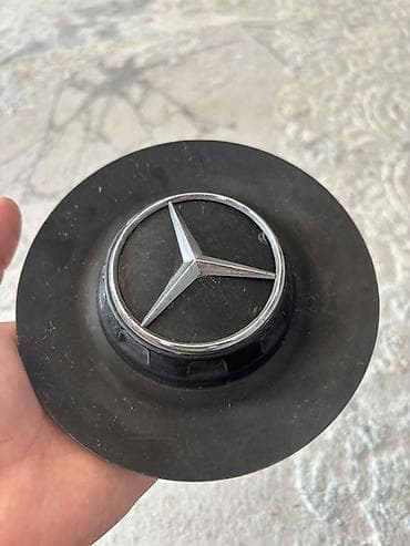 avtomobil diski: Mercedes-Benz təkər mərkəz qapağı (hubcap/emblem) - Orijinal — 2