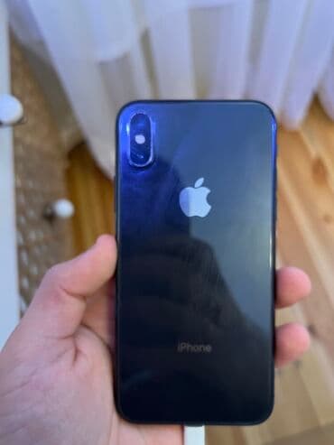 ayfon 5s ekran: IPhone X, Qara, Face ID — 1