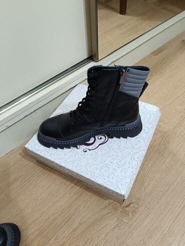 ağ rezin çəkmələr: Ölçü: 40, rəng - Qara, Yeni — 3