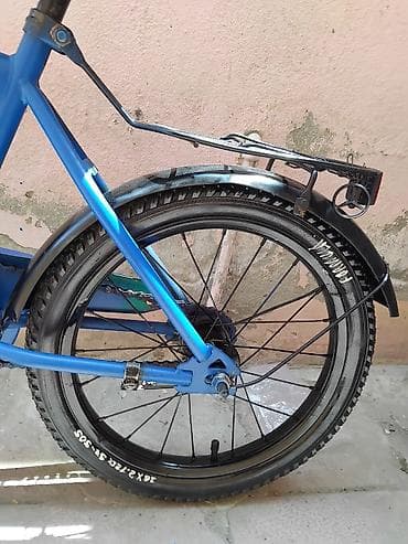 velosibet sekilleri: İşlənmiş İki təkərli Uşaq velosipedi Saft, 16", sürətlərin sayı: 1, Ünvandan götürmə — 6
