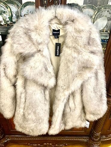 kürkler: Kürk, Boohoo, L, rəng - Bej — 3