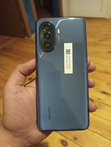 Huawei Nova Y70, 64 GB, rəng - Göy, Barmaq izi, Face ID, İki sim kartlı