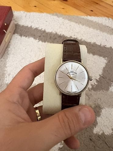 elektoron saat: Qol saatı, rəng - Qəhvəyi — 2