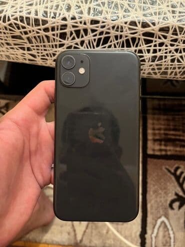 купить эпл ноутбук: IPhone 11, Черный, Face ID — 3