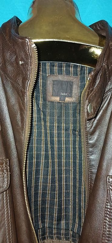 Kurtkalar: Kurtka, Dəri, Qış, L — 4
