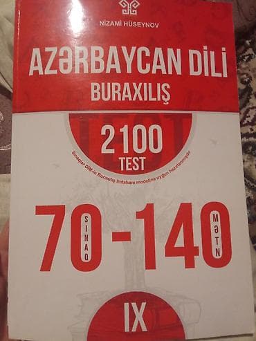protein satışı: Məhsul: “Azərbaycan dili – Buraxılış” (IX sinif) test toplusu — 4
