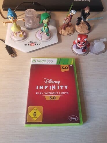 oyun rol seti: Disney Infinity 3.0 Xbox 360 5 фигурок, 2 мира 5 figur, 2 dünya Təcili — 2