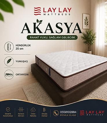 Yeni, Ortopedik matras, İki nəfərlik — 1