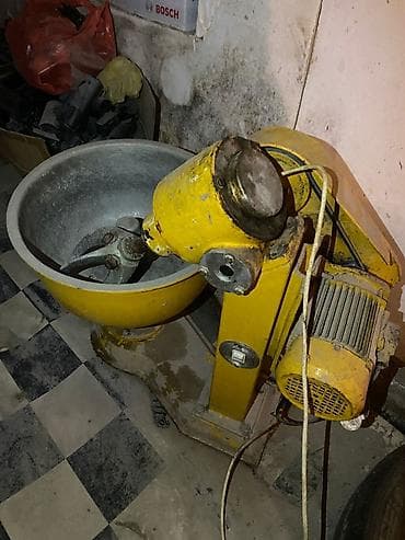 Sənaye tipli xəmir yoğuran maşın - Sabit kasalı, dişli ötürməli
