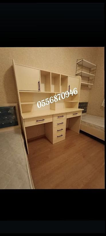 Oğlan və qız üçün, Yeni, Siyirməli, Yazı masası, Stulsuz — 1