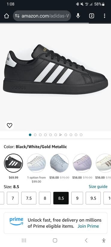 asics onitsuka tiger qadın krossovkaları: Adidas, Ölçü: 38.5, rəng - Qara, Yeni — 3