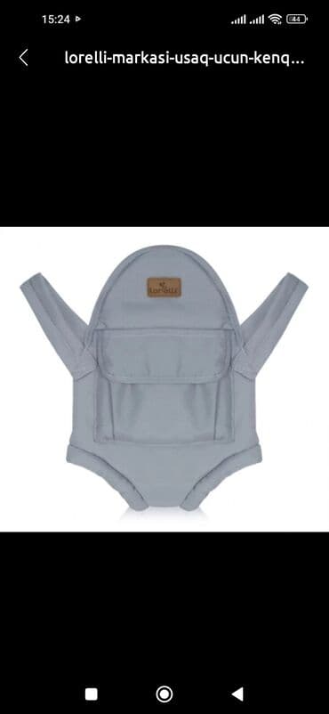 Lorelli markalı uşaq üçün kənquru daşıyıcı - Brend: Lorelli - Rəng