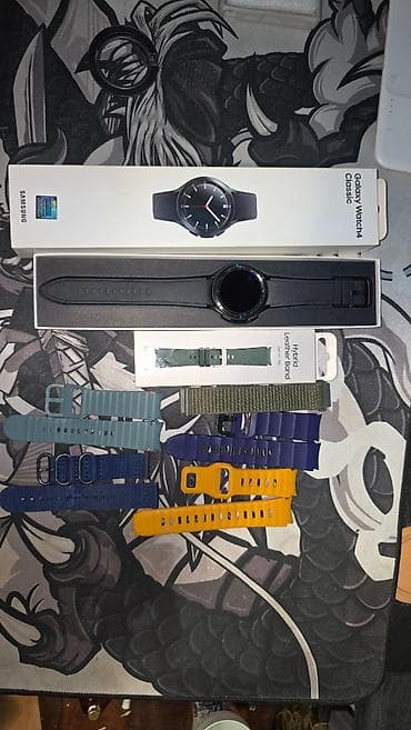 Smart saatlar: Часы Samsung galaxy watch 4 classic 46mm в отличном состояние — 3