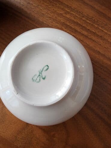 qara madonna aş nimcəsi: Nəlbəkilər, 6 ədədli dəst, rəng - Ağ, Rusiya — 6