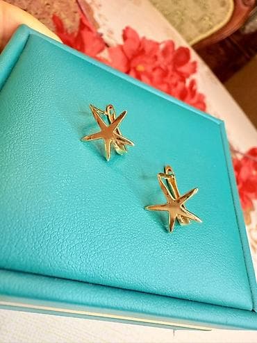 qizil 585: Sırğa, Sarı qızıl, 585 Əyar, 145 g — 3